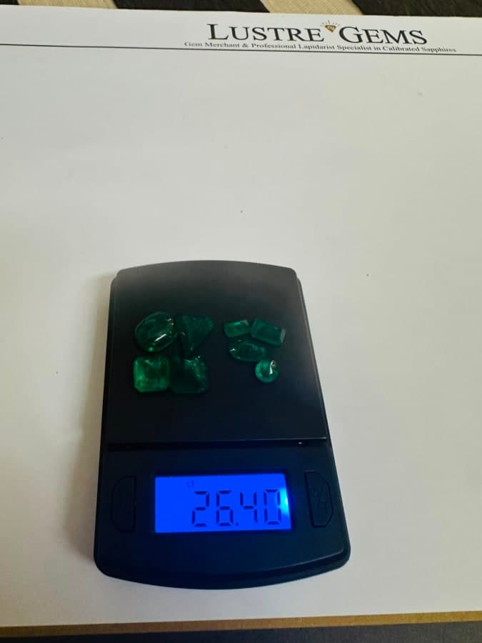Natural Zambian emerald