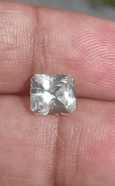 Natural White Sapphire
